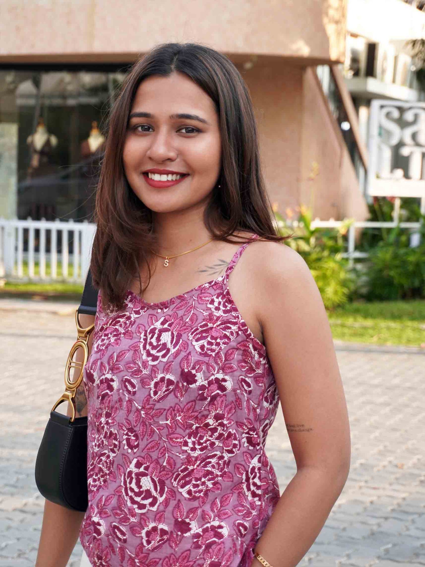 Pink Blossom Cami