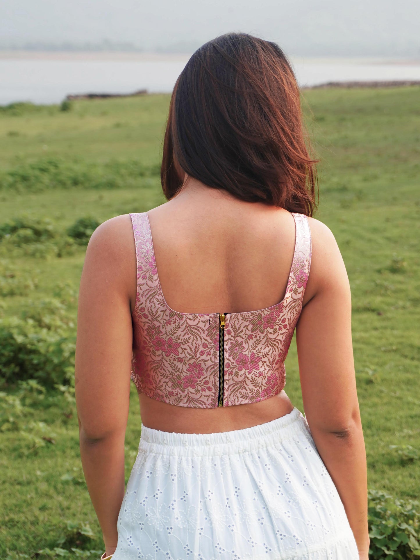 Ishani Banaras Silk Corset