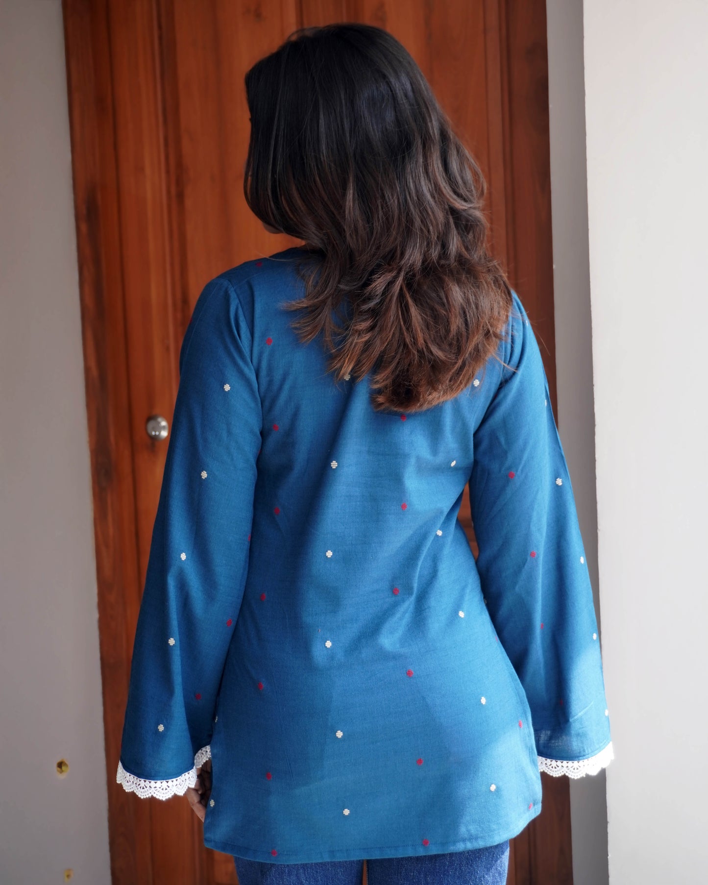 Ambarsariya Bell-sleeve kurti