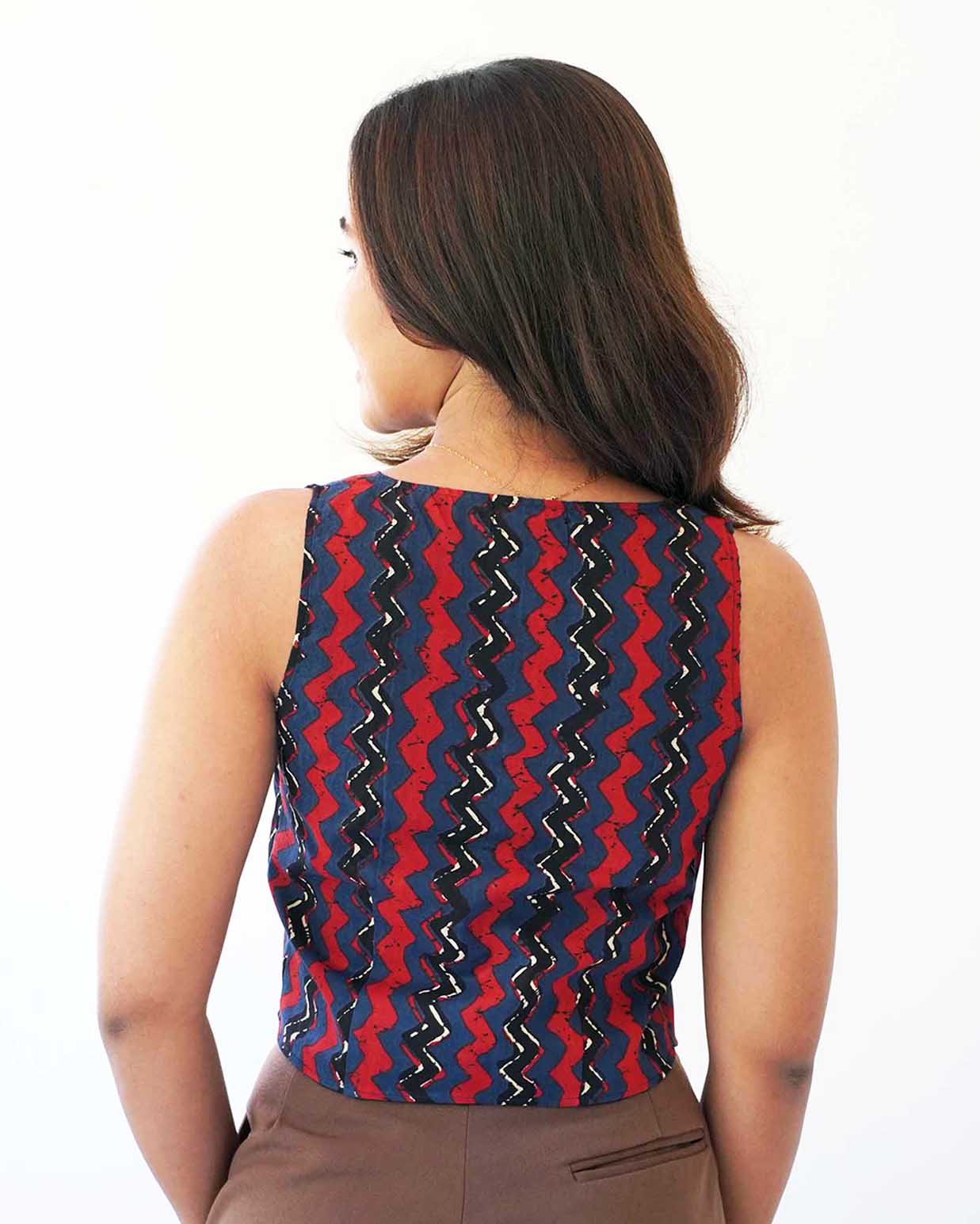 Zig Noir Waistcoat
