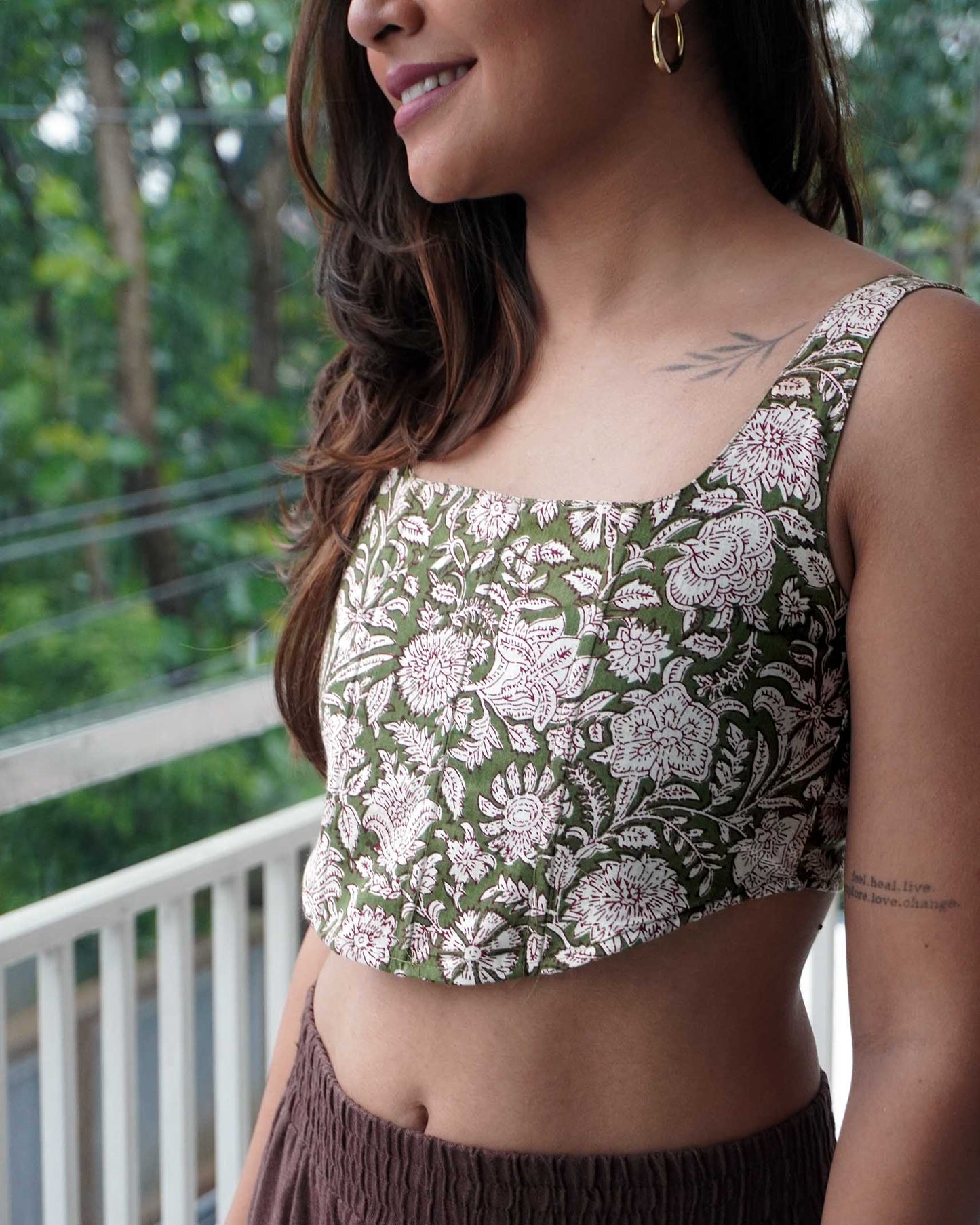 Matcha Cotton Corset
