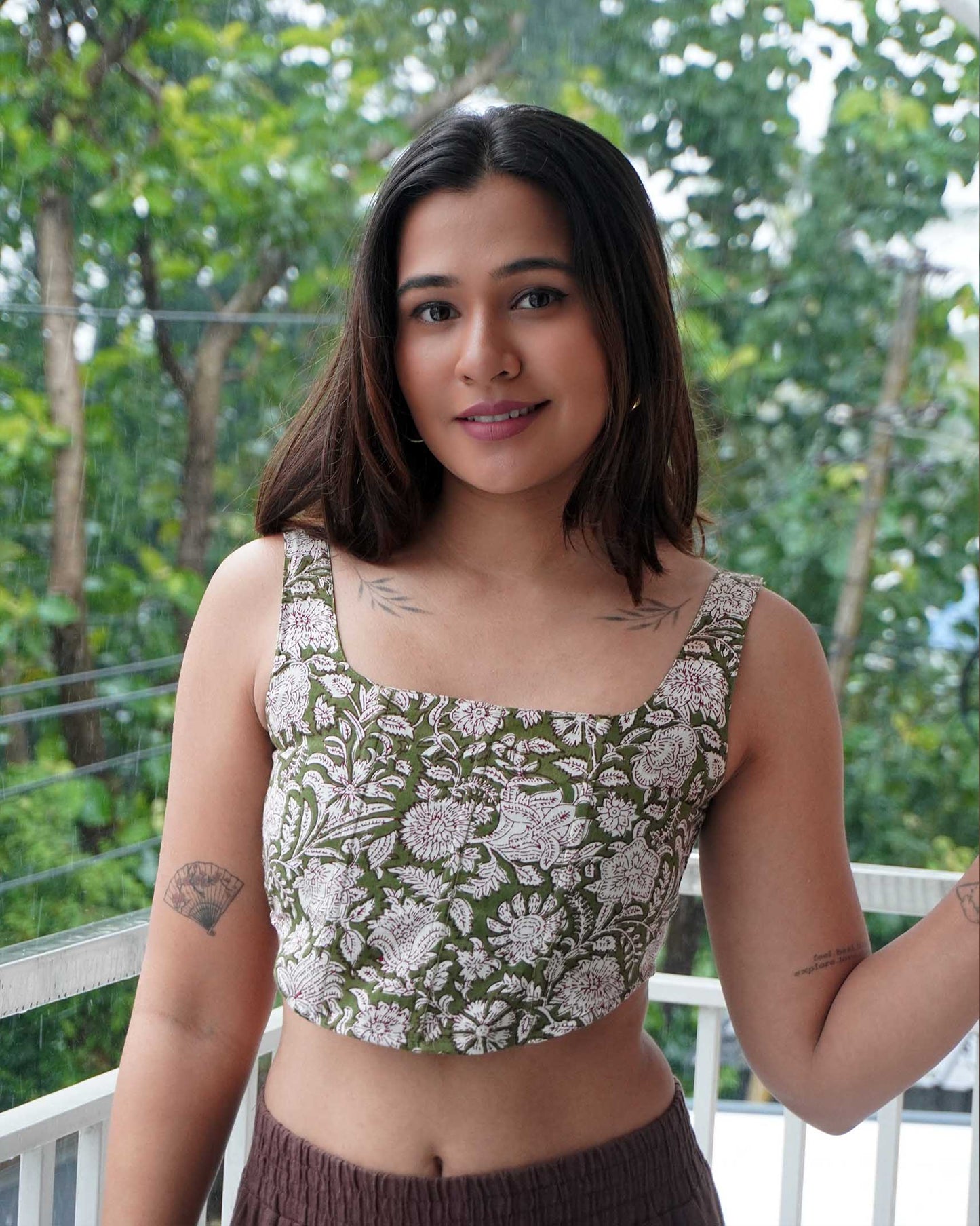Matcha Cotton Corset