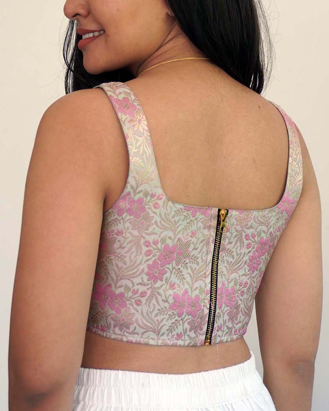 Rani Banaras Silk Corset