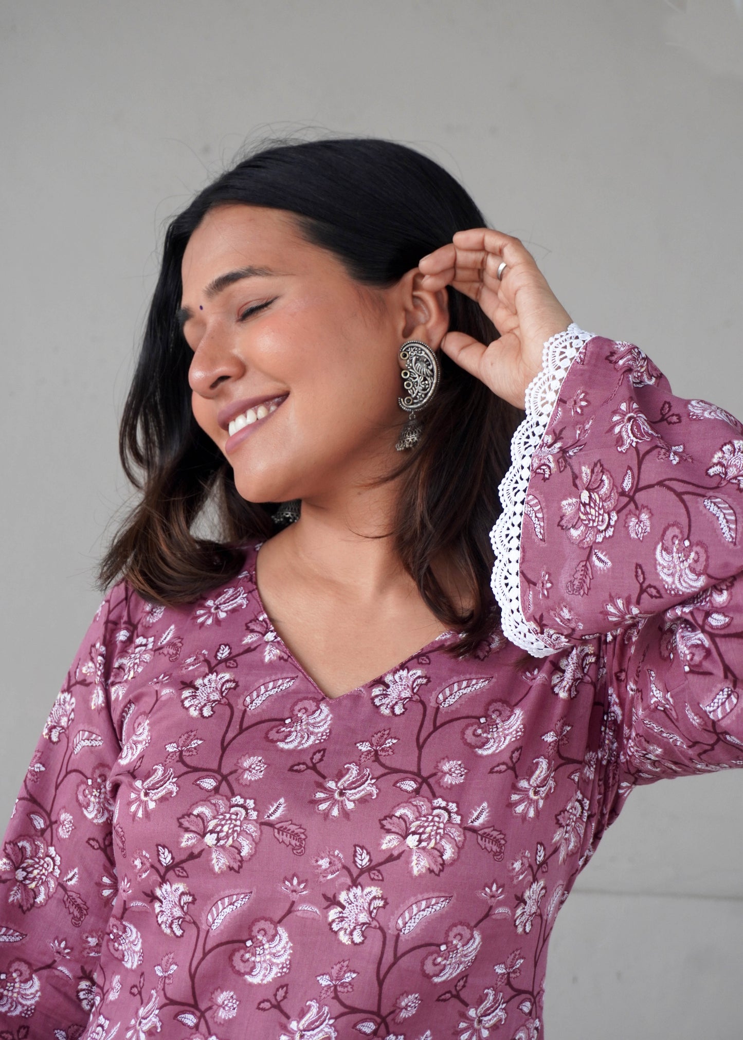 Suhani Bell-sleeve kurti