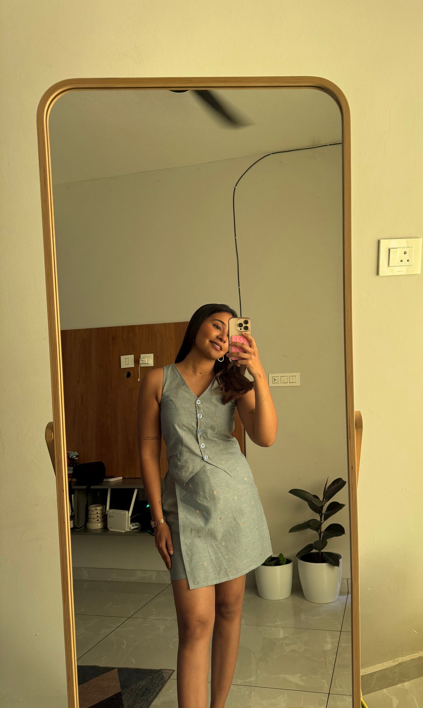 Kaia Handloom Co-ord Set