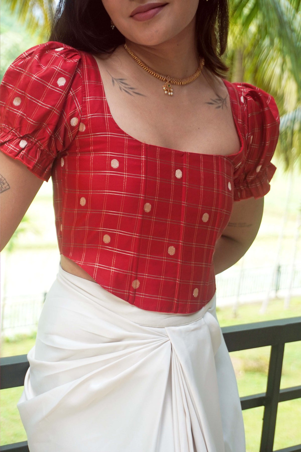 Saraswati Silk Corset