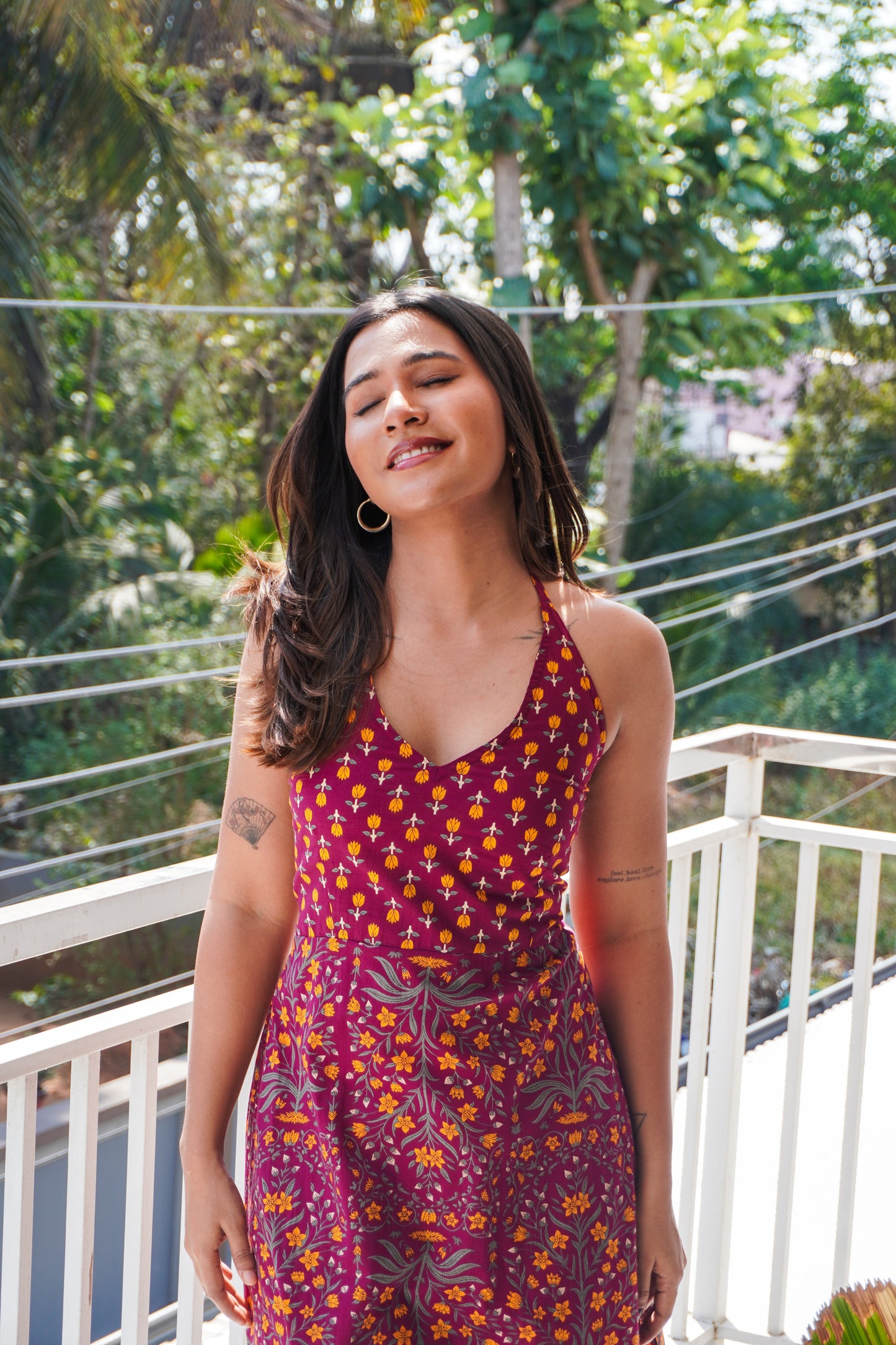 Wild Flora Maxi Dress