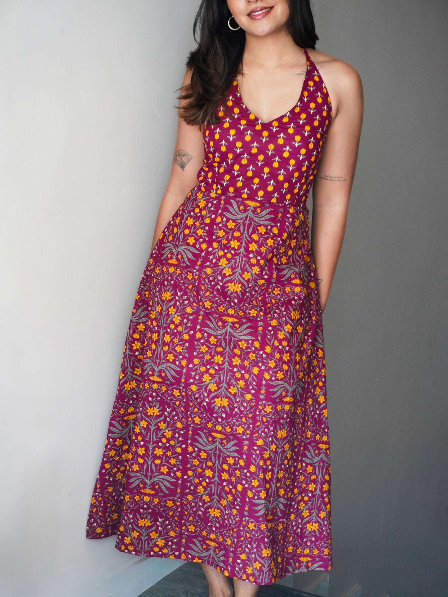 Wild Flora Maxi Dress