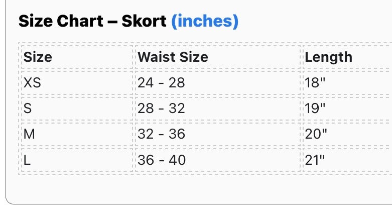 Dune Skort