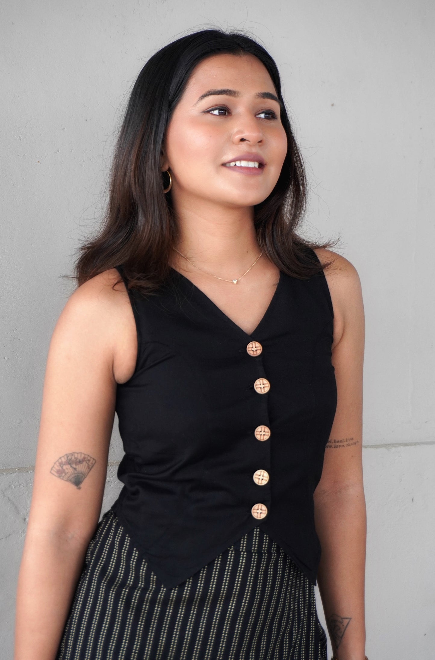 Raven Handloom Co-ord Set