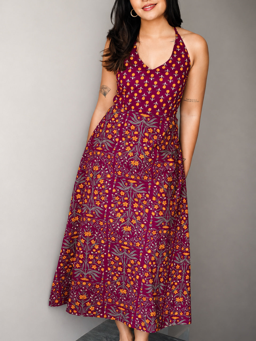 Wild Flora Maxi Dress
