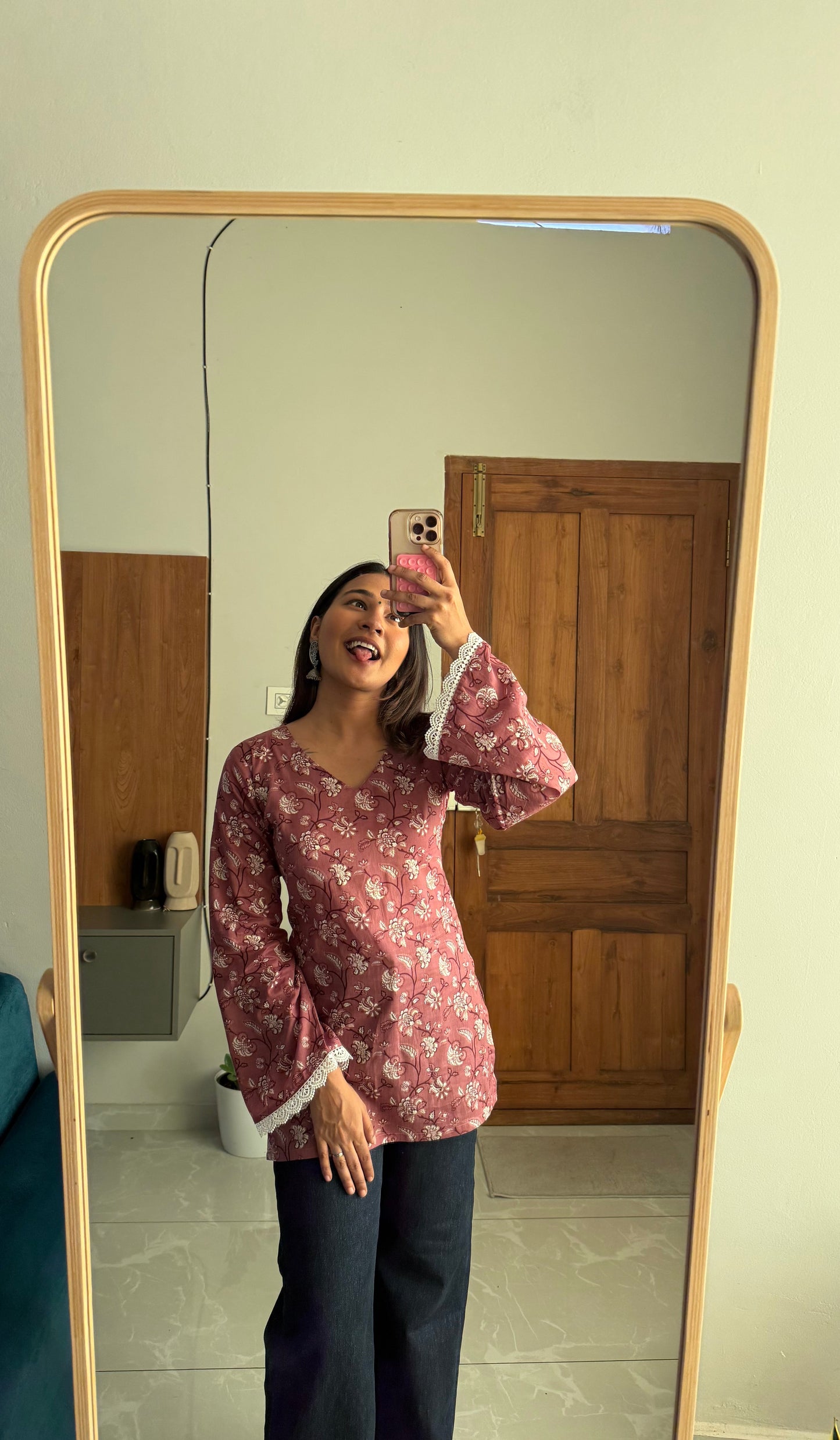 Suhani Bell-sleeve kurti