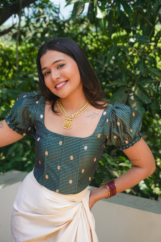 Parvathy Silk Corset