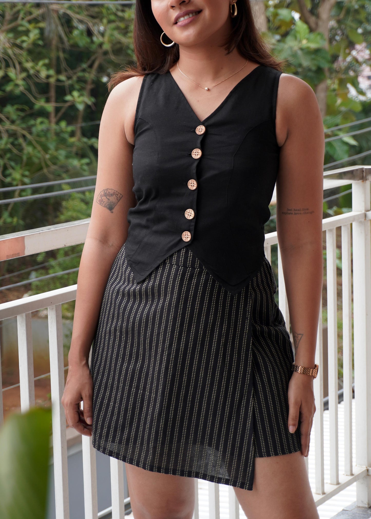 Raven Handloom Co-ord Set