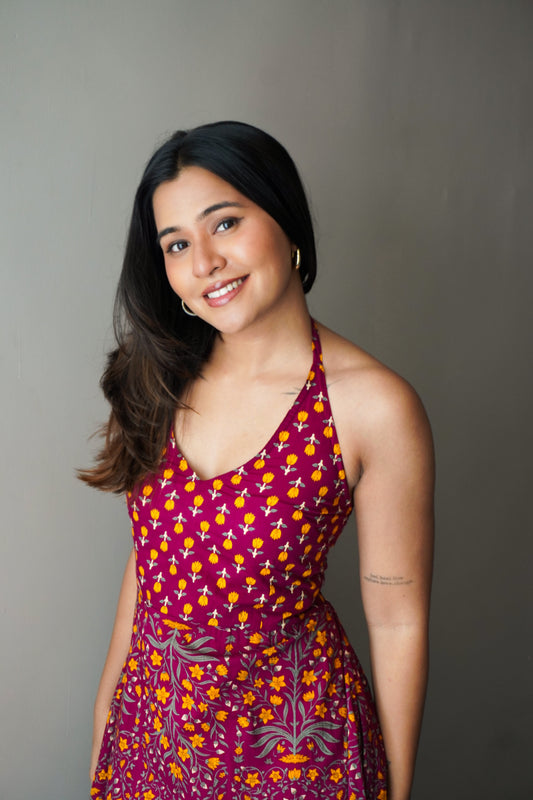 Wild Flora Maxi Dress