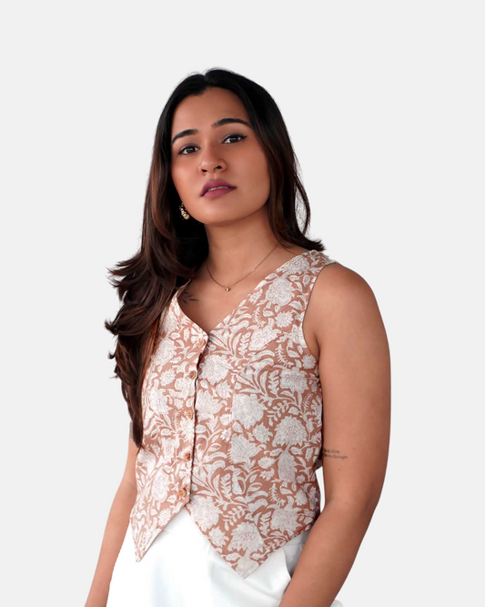 Chai tea latte waistcoat