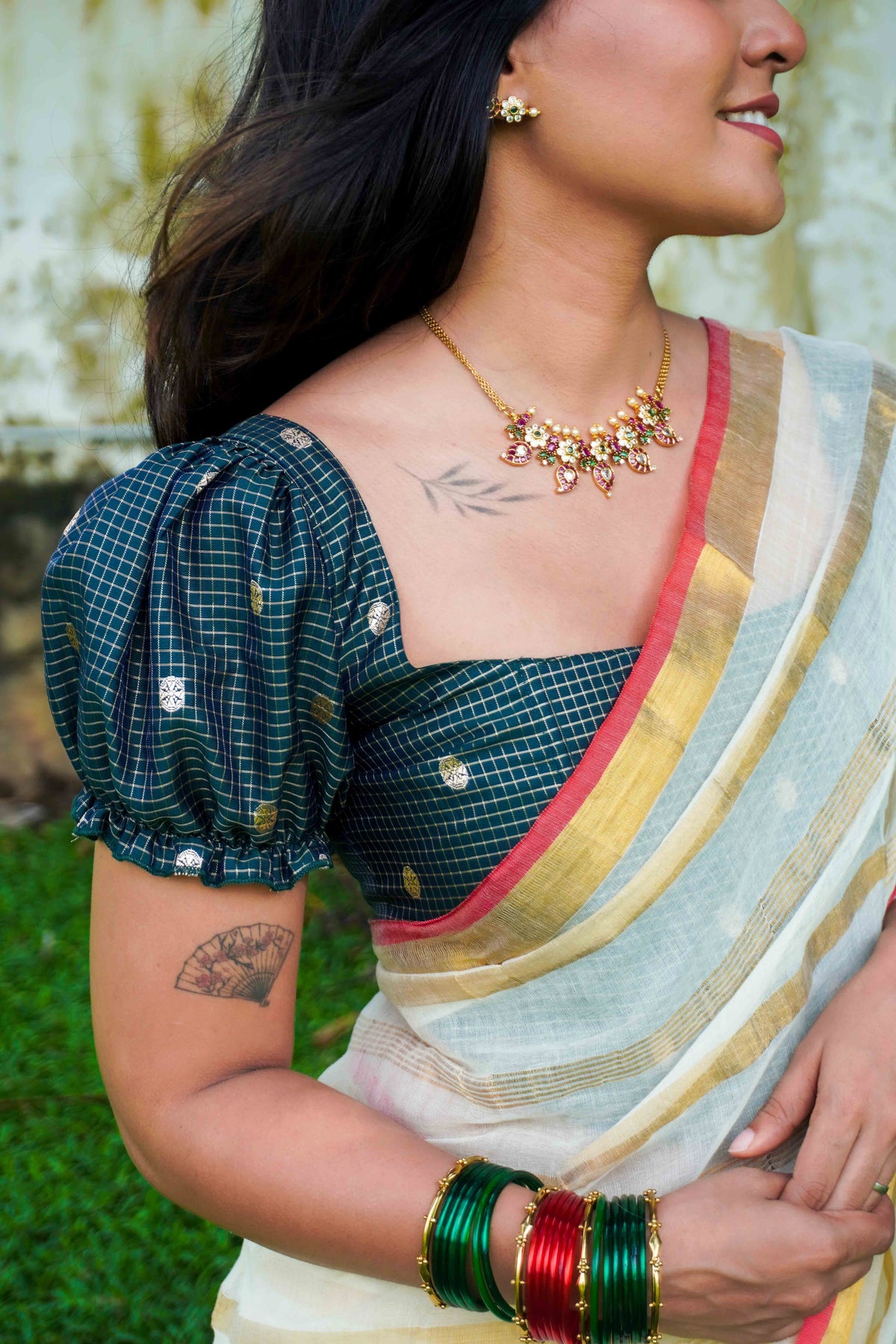 Parvathy Silk Corset