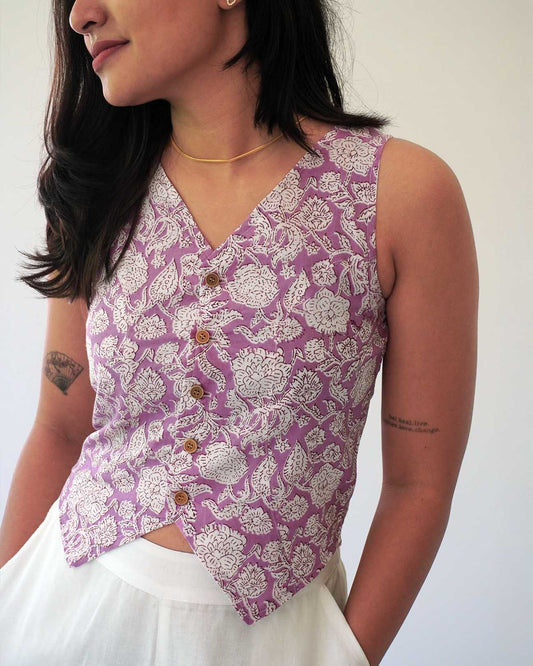 Wisteria Waistcoat